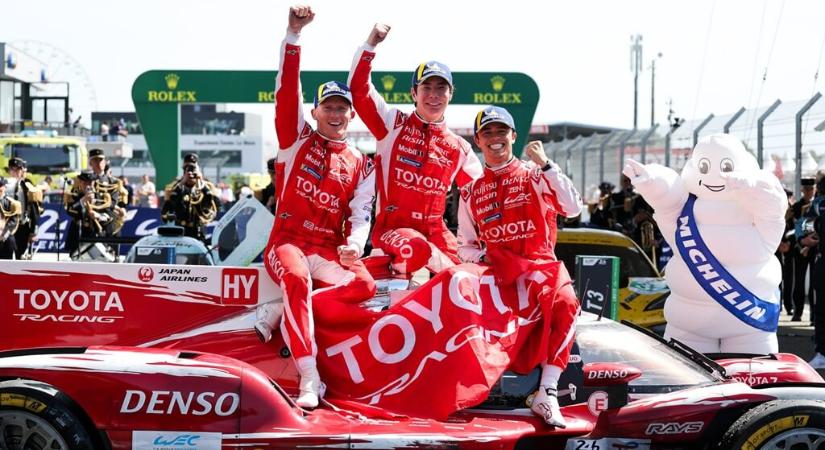 Magabiztos győzelmet aratott a Toyota a Le Mans-i 24 óráson