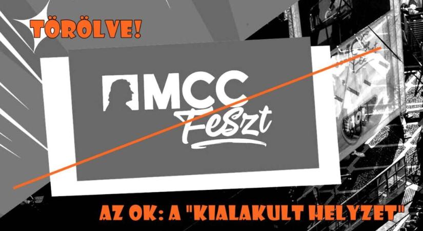 Elmarad az MCC Feszt – A nyilvános ok: a ‘kialakult helyzet’