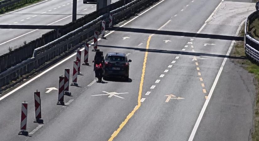 Egy autópálya-baleset kapcsán ad hasznos tanácsokat autósoknak és motorosnak az autópálya-kezelő