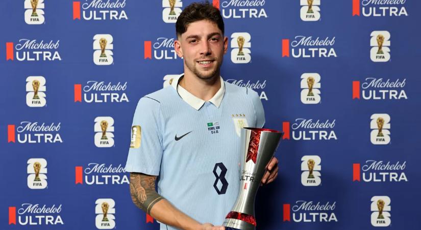 A szaúdi–uruguayi meccs legjobbjának választott Valverde frusztrált és dühös volt a lefújás után