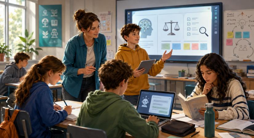 A mesterséges intelligencia kérdései az iskolai számonkérések gyakorlatában