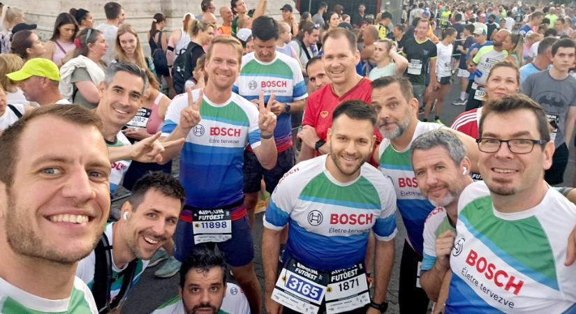 21 ezer kilométerrel lett a legsportosabb hazai vállalat a Bosch