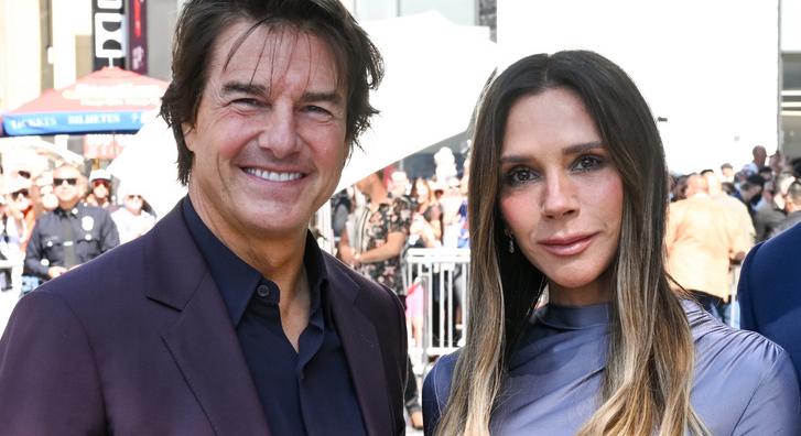 Tom Cruise váratlan gesztust tett Victoria Beckham felé, az internet azóta is ezen a videón háborog