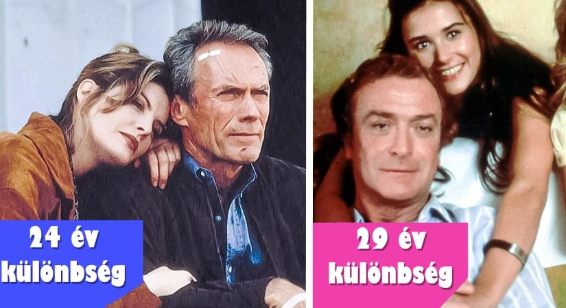 16 filmes páros, akik között a hatalmas korkülönbség ellenére is remekül működött a kémia