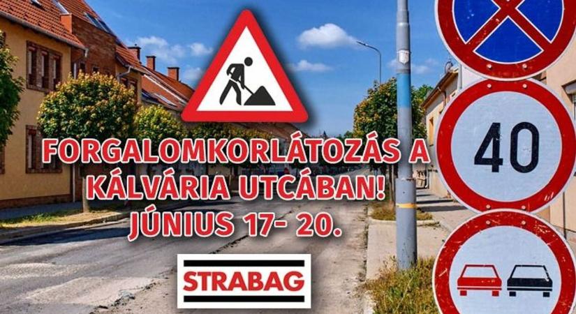 Figyelem, kezdődik a Kálvária utca aszfaltozása! Se ki, se be!