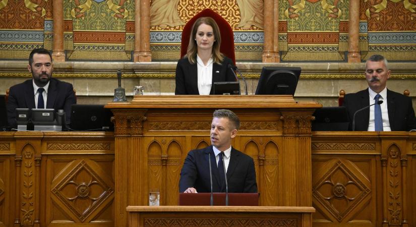 Magyar Péter: Nem szeretnénk utólag felosztani semelyik teret jobboldali vagy baloldali forradalmárokra