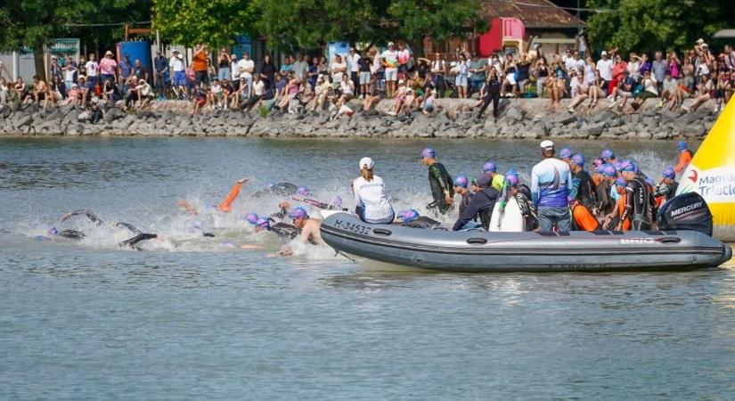 Keszthely Triathlon: a legnagyobb kihívás ezúttal is a vízben várta a versenyzőket