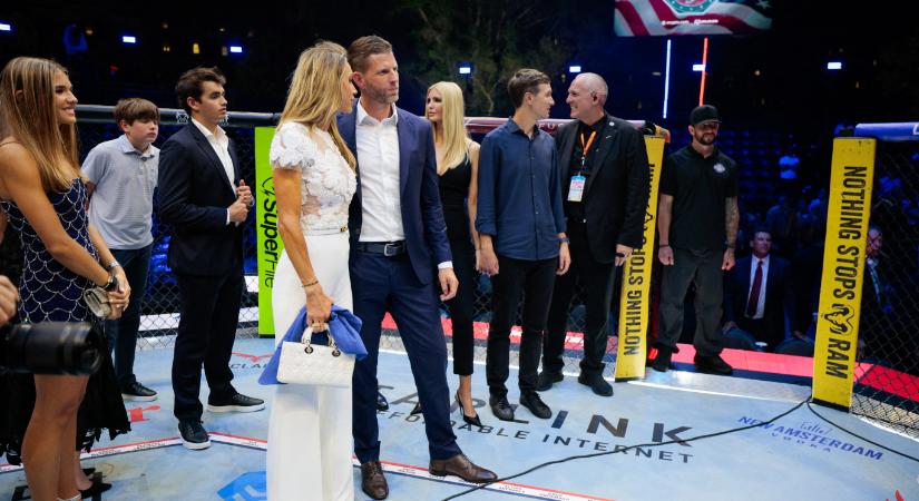 Megbundázott fehér házi UFC-meccsek iránt érdeklődhetett Eric Trump, az elnök fia élénken tagadja, hogy ilyet tett volna