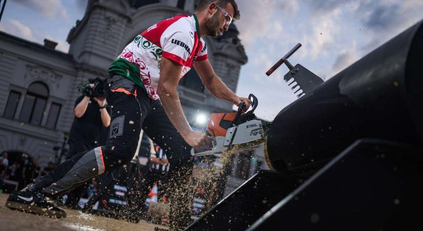 Elképesztő hangulatot teremtett a hazai közönség a magyar versenyzőknek a STIHL TIMBERSPORTS favágó világbajnokságon