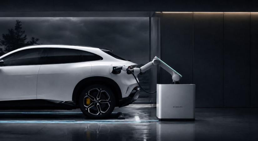 Xiaomi megcsinálta, amit a Tesla végül elengedett: érkezik a robotkaros villanyautó-töltő