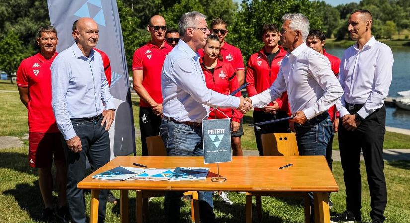 Újabb egy évig a Patent a győri sikerklub névadója - videó