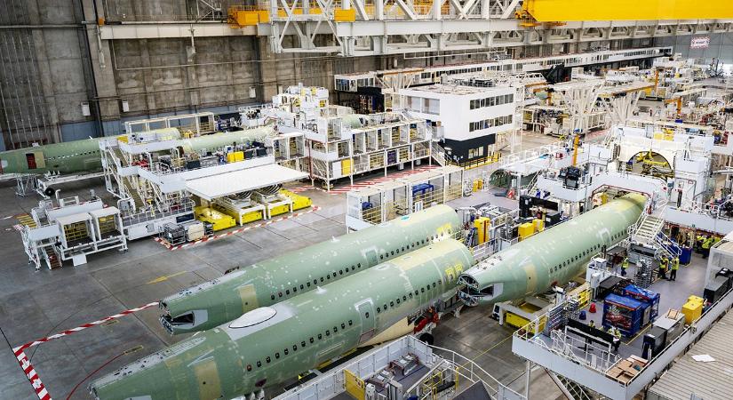 Megnyílt az Airbus A320-asok tizedik összeszerelő sora