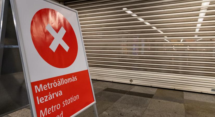 Beszorult egy ember a metrószerelvény és a peron közé a Déli pályaudvarnál