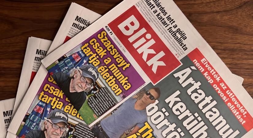 A Bors megszűnéséről és a nyomtatott sajtó jövőjéről beszélt a Blikk főszerkesztője