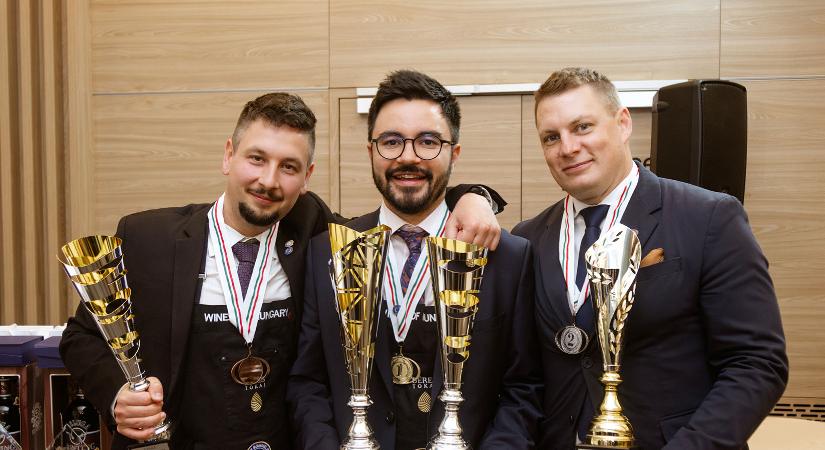 Magyar győztest avattak a nemzetközi sommelier bajnokságon