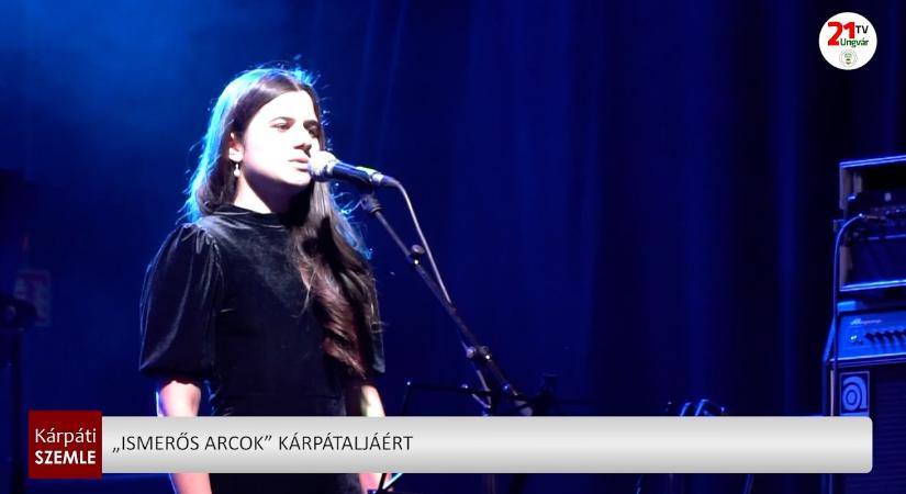 „Ismerős Arcok” Kárpátaljáért (videó)