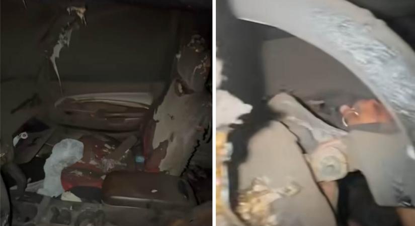 Porig égett a Toyota beltere – aztán a gazdája elfordította a slusszkulcsot