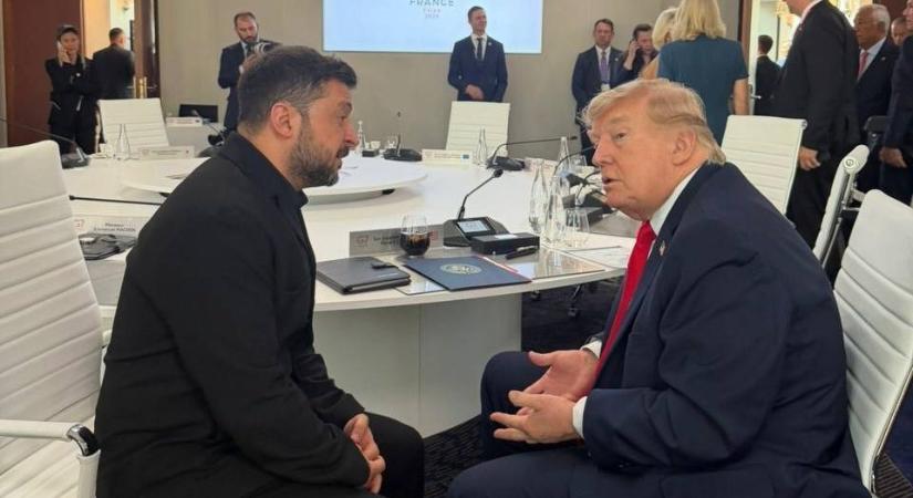 Zelenszkij ismertette a Trumppal folytatott találkozó első részleteit