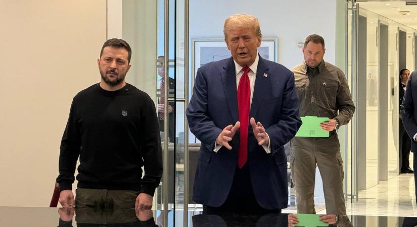 „Nagyon jót” beszélgetett Trump Zelenszkijjel, szerinte Putyinnak le kell ülnie az ukrán féllel