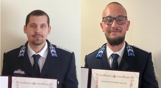 Két somogyi rendőr is belügyminiszteri elismerésben részesült