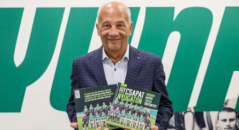 Könyv az ETO-ról, a városról és a zöld-fehér életérzésről – bemutatták Papp Győző kötetét