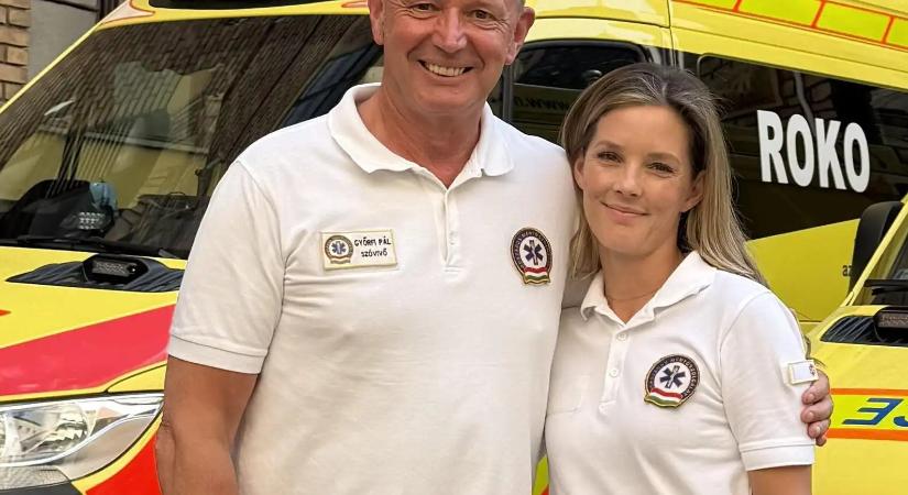 Szűcs Brigitta kitálalt a kezdetekről: Volt, hogy egy verekedést pusztán a jelenlétével állított le az új mentőszóvivő