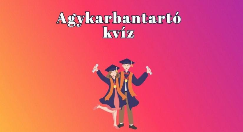 Egy kis agytornára vágysz? Itt a lehetőség - Napi agykarbantartó kvíz