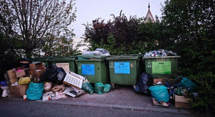 Megelégelték a káoszt a szelektív kukáknál, bekeményít a szombathelyi önkormányzat