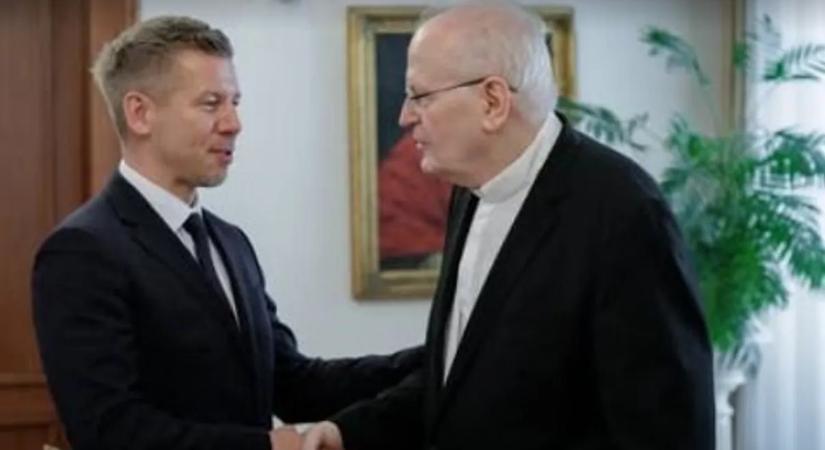 Erdő Péter bíboros fogadta Magyar Pétert - fontos előkészületekről beszéltek