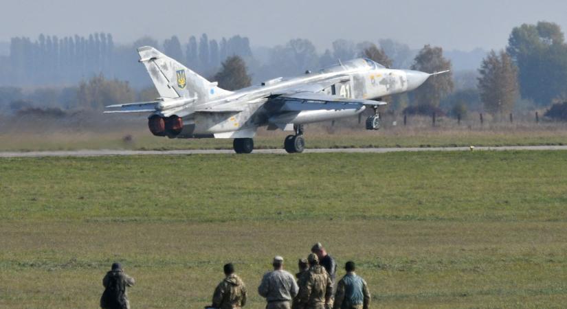 Lezuhant egy ukrán taktikai bombázó, a pilóta és a navigátor szörnyethalt