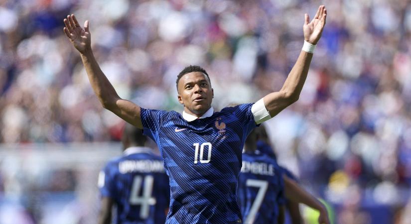 Mbappé egy rekordot már megdöntött a vb-n, győztes francia rajt - videó