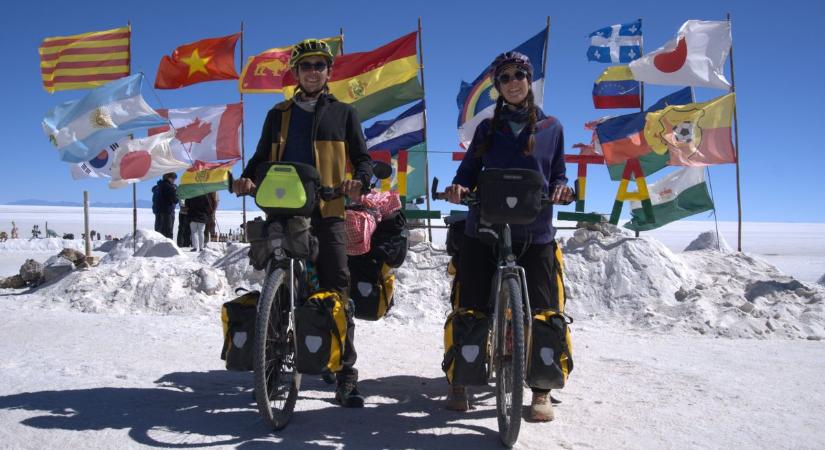 A Machu Picchutól a mínusz 20 fokos sósivatagig: extrém kalandokat élt át a tardosi páros