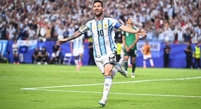 Foci-vb: elképesztő csodát csinált Messi az argentinok első meccsén