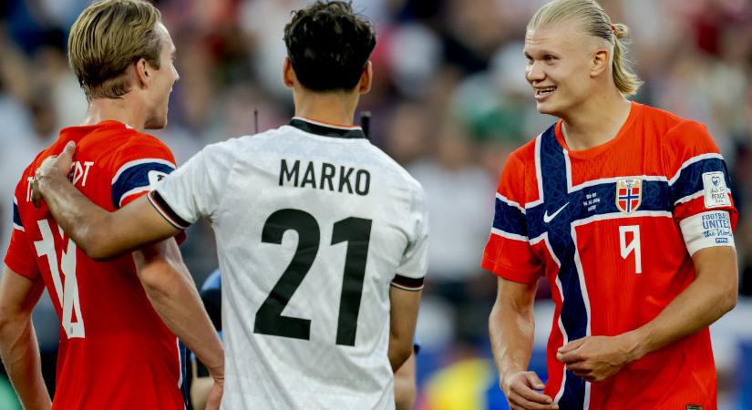 Erling Haaland is óriási dobással mutatkozott be a foci-vb-n