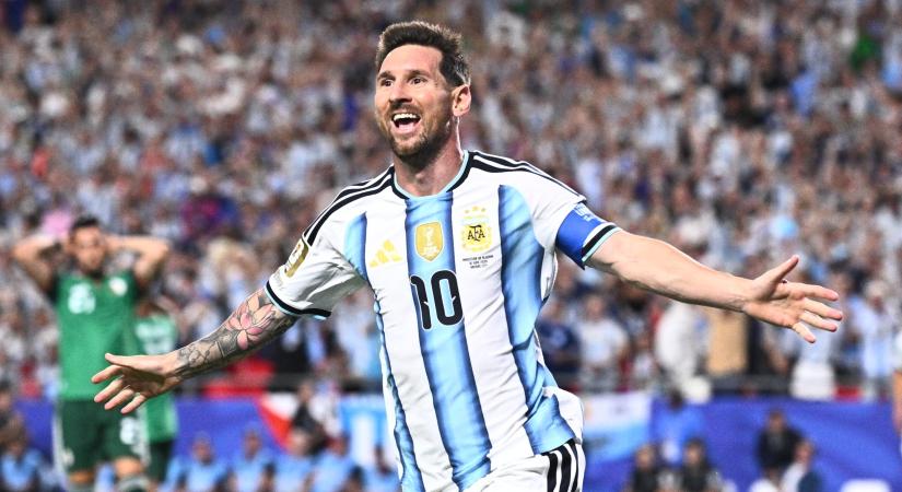 Argentína és Messi berúgta a világbajnokság ajtaját