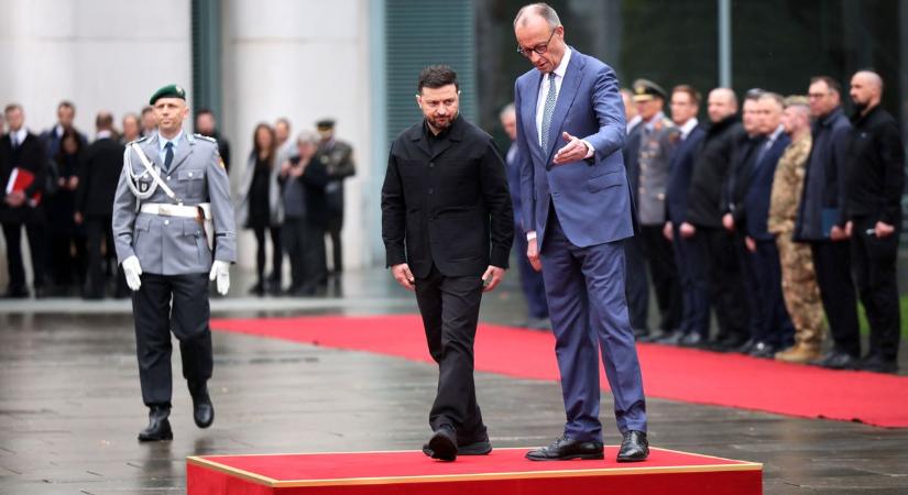 Zelenszkij és Merz győzködik Trumpot, de Putyin hajthatatlan Donbász ügyében