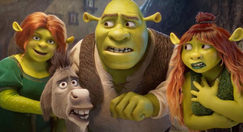 Kapaszkodj meg, mert befutott a Shrek ötödik részének első előzetese!