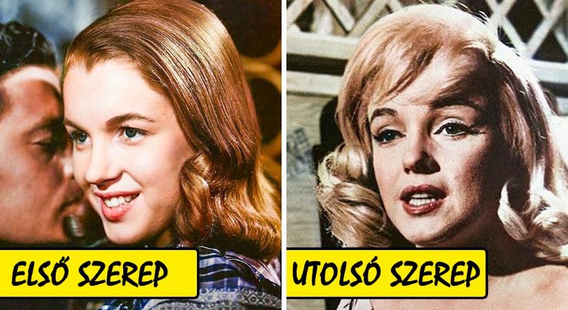 Így nézett ki 14 hollywoodi ikon az első és az utolsó filmjében