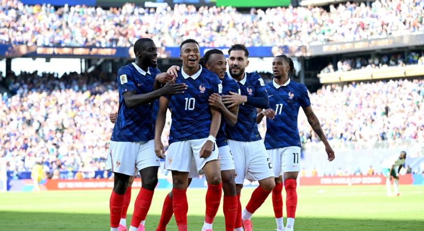 Mbappe francia rekorder lett, Franciaország rangadót nyert Szenegál ellen – videóval