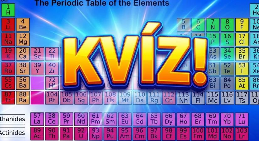 Kémia kvíz: Emlékszel még mi az adott elem vegyjele? Lássuk, mennyit találsz el!