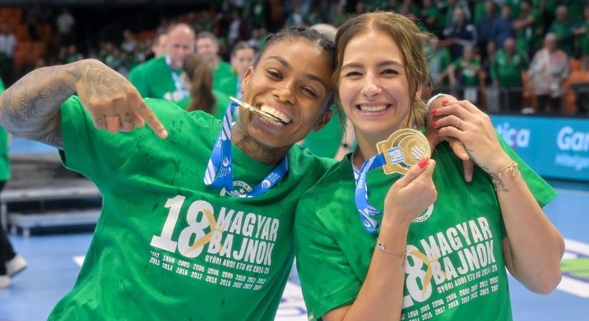 Hatalmas az öröm: gyönyörű környezetben házasodnak össze az ETO kézisei, Bruna de Paula és Fodor Csenge