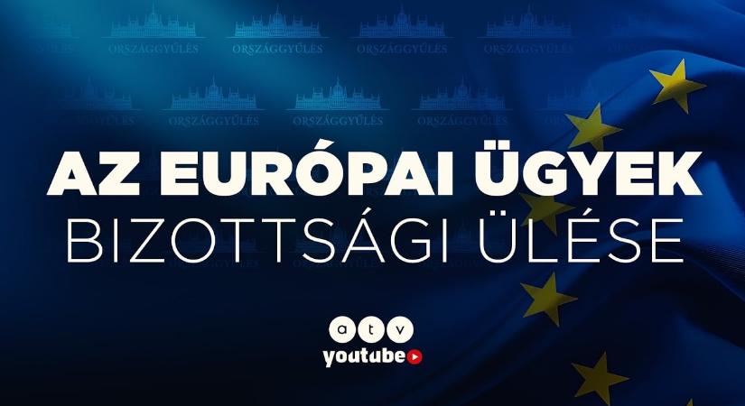 Mi lesz az uniós pénzekkel? Nézze itt a bizottság ülését