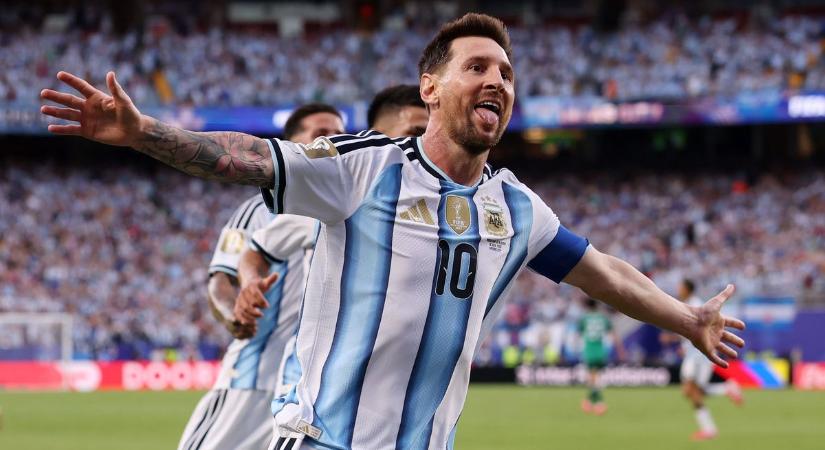 Triplával kezdett hatodik vb-jén Lionel Messi