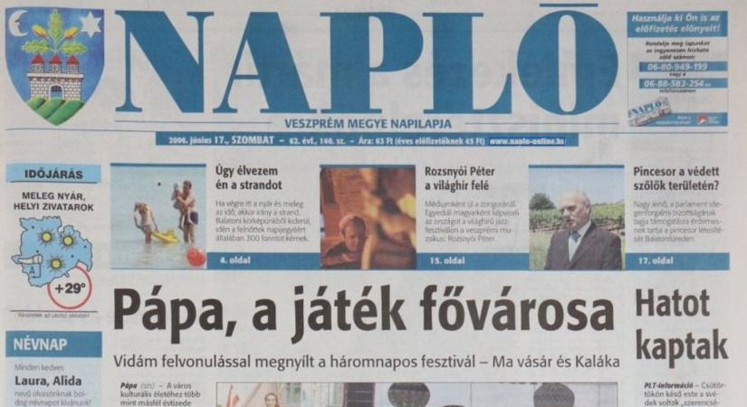 Húsz év után újra jó reggelt, Veszprém vármegye!