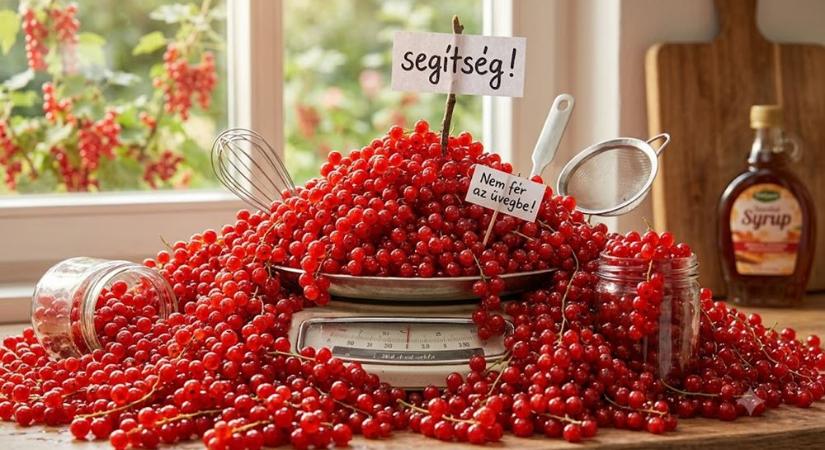 Ne csak szörp legyen belőle: mit kezdj a ribizlivel, ha egyszerre érik be minden?