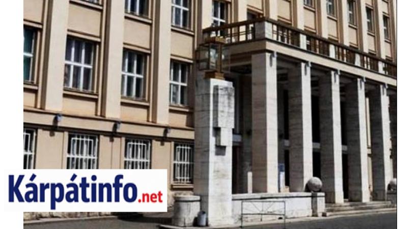 Bombariadó miatt evakuálták a Kárpátaljai Megyei Katonai Közigazgatás épületét