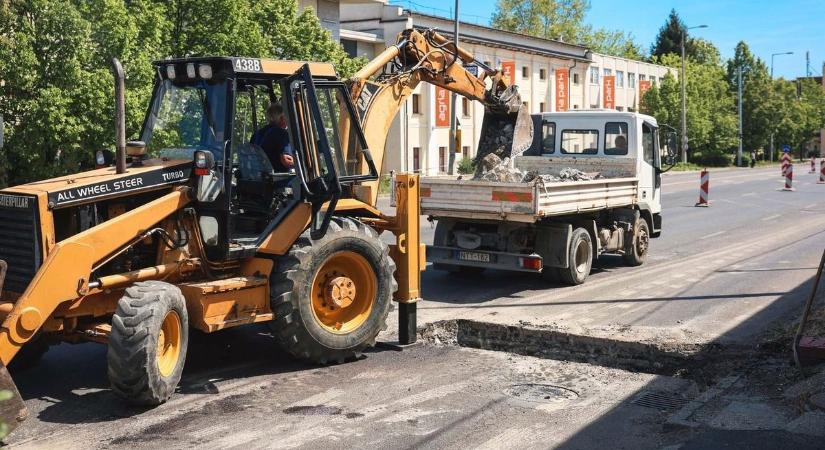 Erről jó, ha tudsz, hatalmas útfelújítási munkálatok kezdődnek Debrecenben