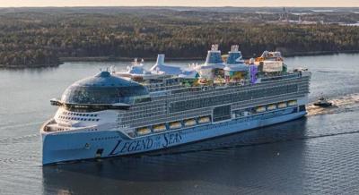 Átadták a hajót, amelyen egy egész nyaralóváros elférne: elkészült a Legend of the Seas
