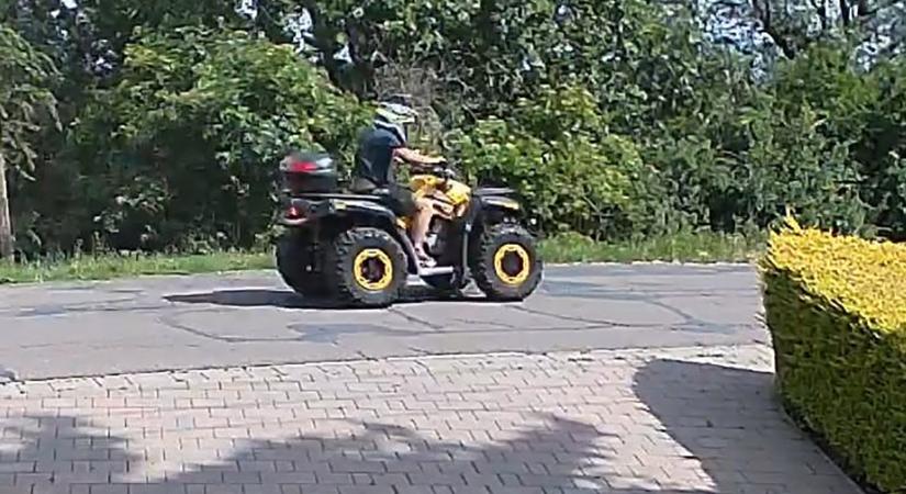 Baleset a Békés–Gerla között: Eltűnt a helyszínéről a quad vezetője