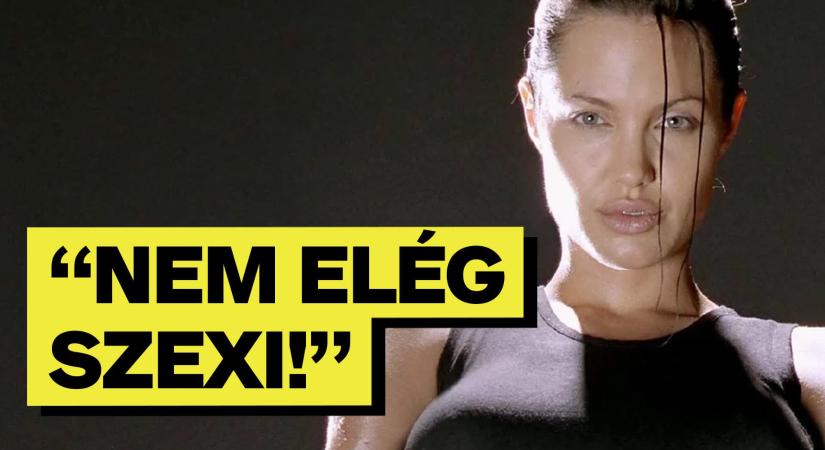 [VIDEÓ] 25 éves Angelina Jolie Tomb Raiderje